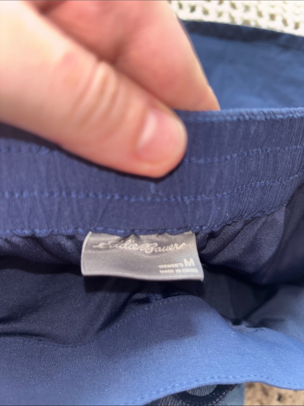 Navy Drawstring Skort - Picture 4 of 4